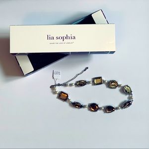 NWT Lia Sophia ‘Aristocrat’ Necklace